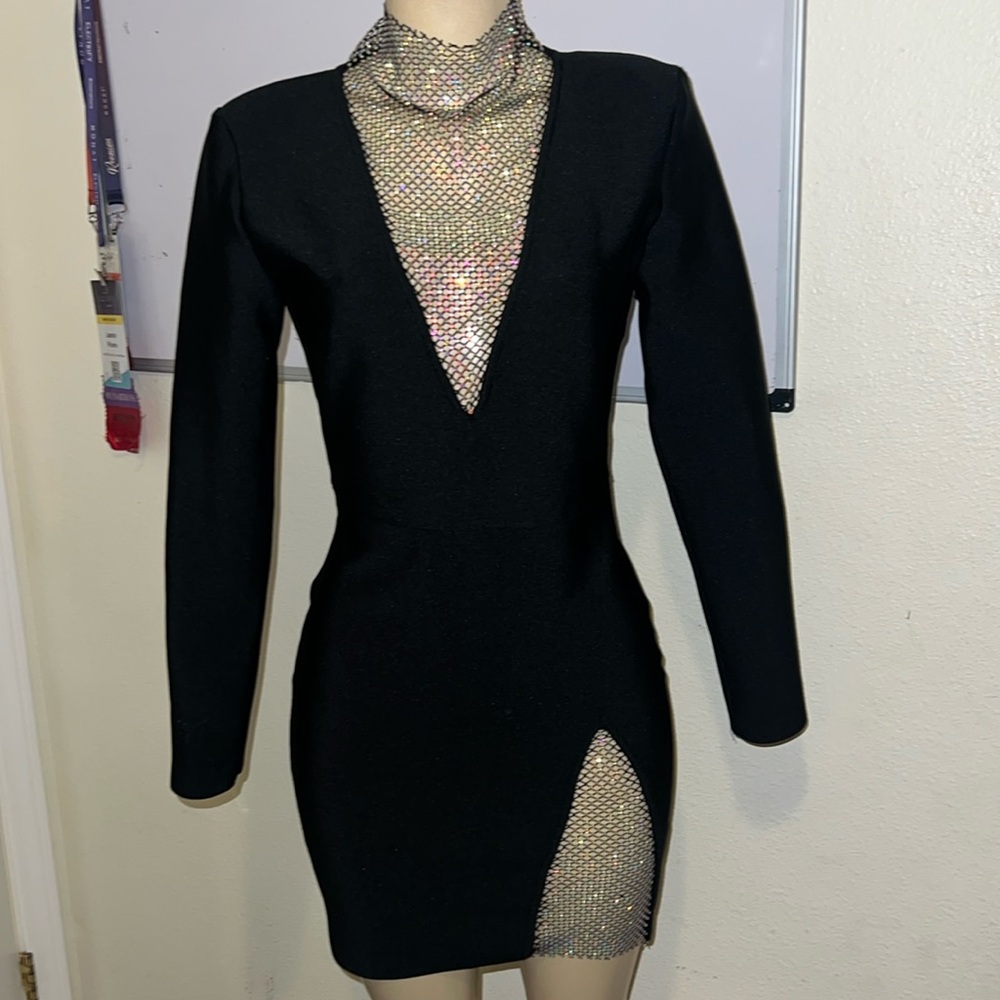 Sparkle black dress